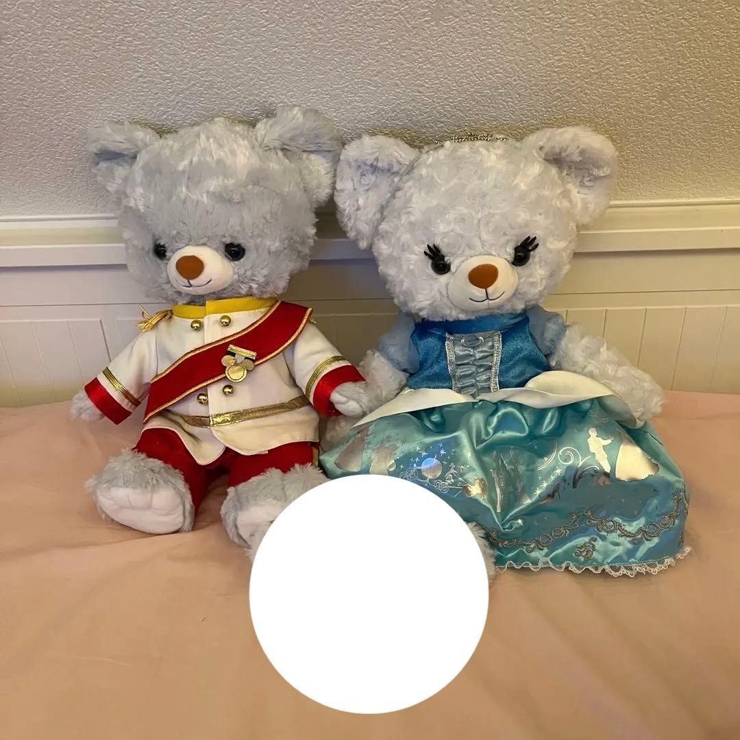 ユニベアシティ ユニベア シンデレラ 王子　ブルーローズ2体セット　チャーム