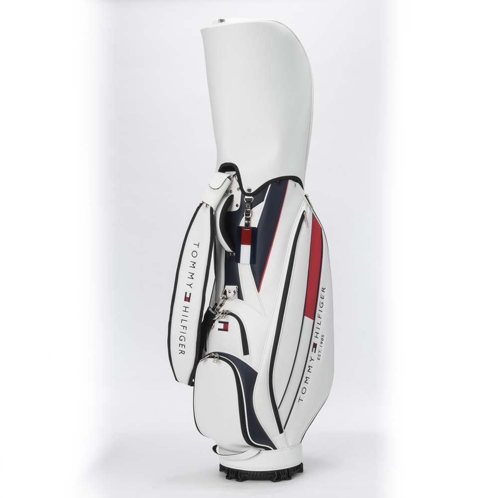 トミーヒルフィガー カート キャディバッグ thmg4sc5 【9.0型】 白