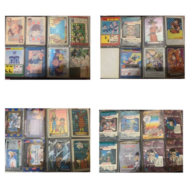 当時物　ドラゴンボール　PPカード　キラカード47枚セット　ファイル付き
