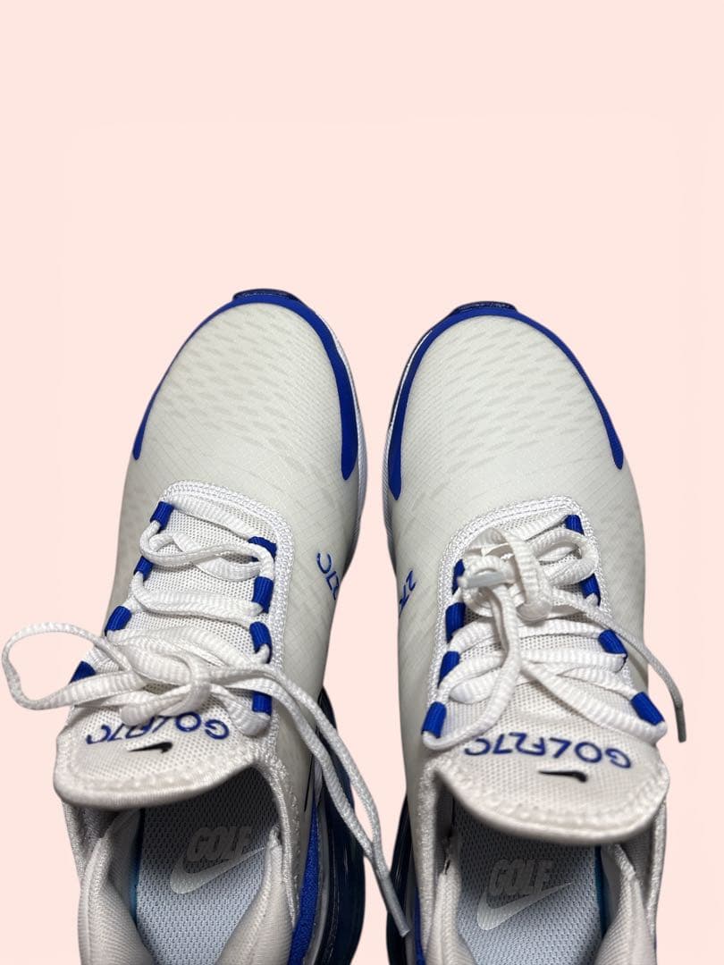 レディース新品！ナイキNIKE AIR MAX270ゴルフシューズ23cm