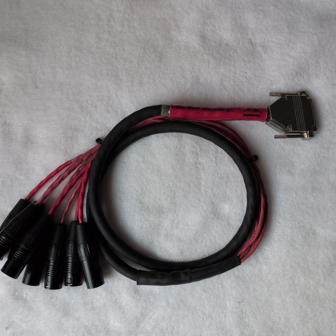 【01】Digidesign DB25-XLRM オーディオケーブル D-sub