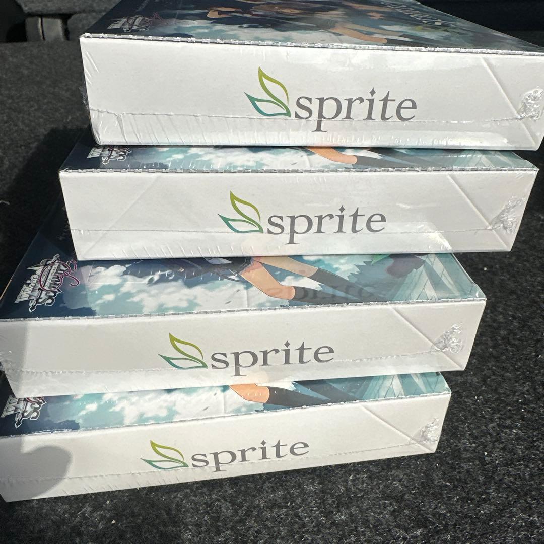 ヴァイスシュヴァルツロゼsprite 未開封4BOXシュリンク付け