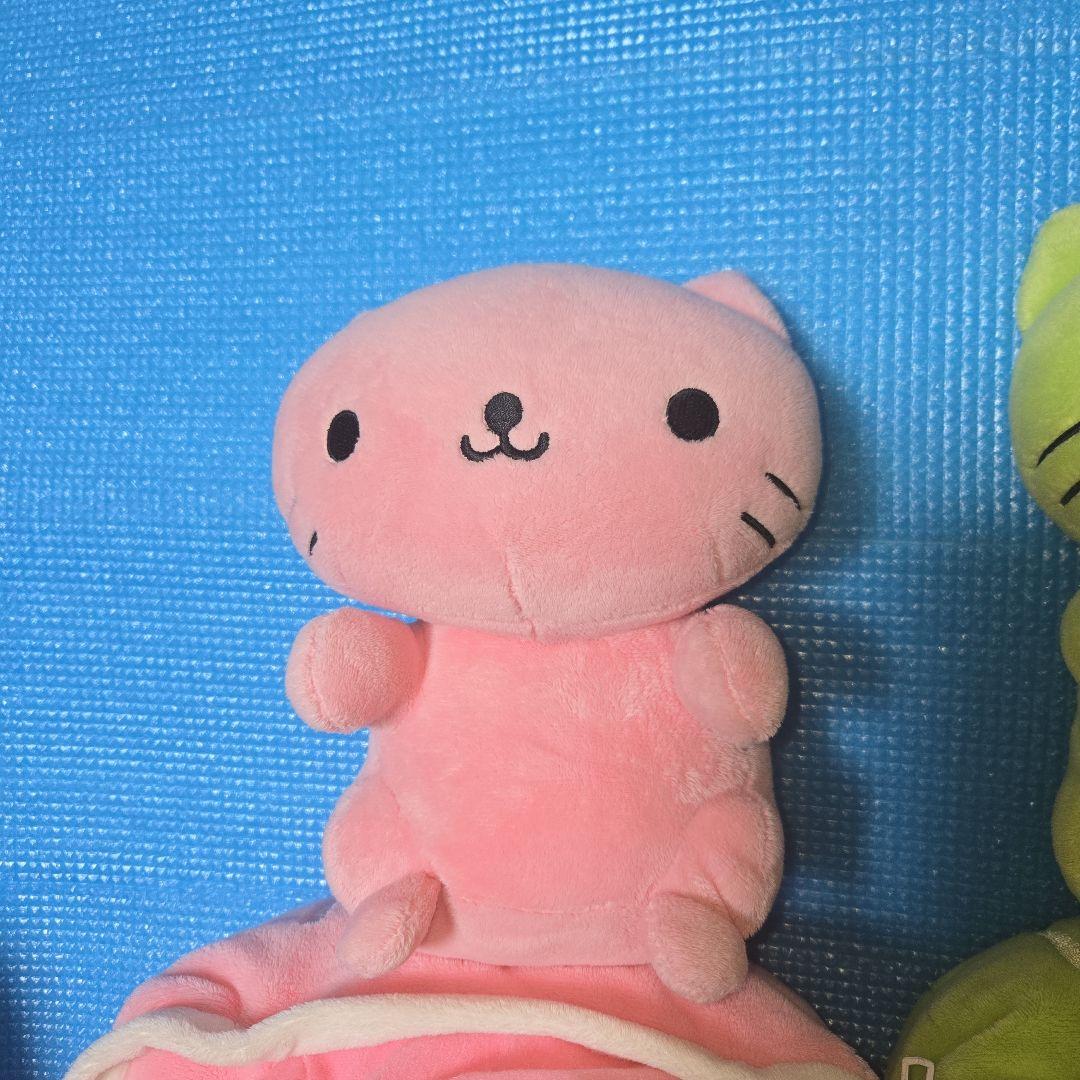 新品 にゃんにゃんにゃんこ にゃんこマーケット ゼリー ぬいぐるみ ③匹