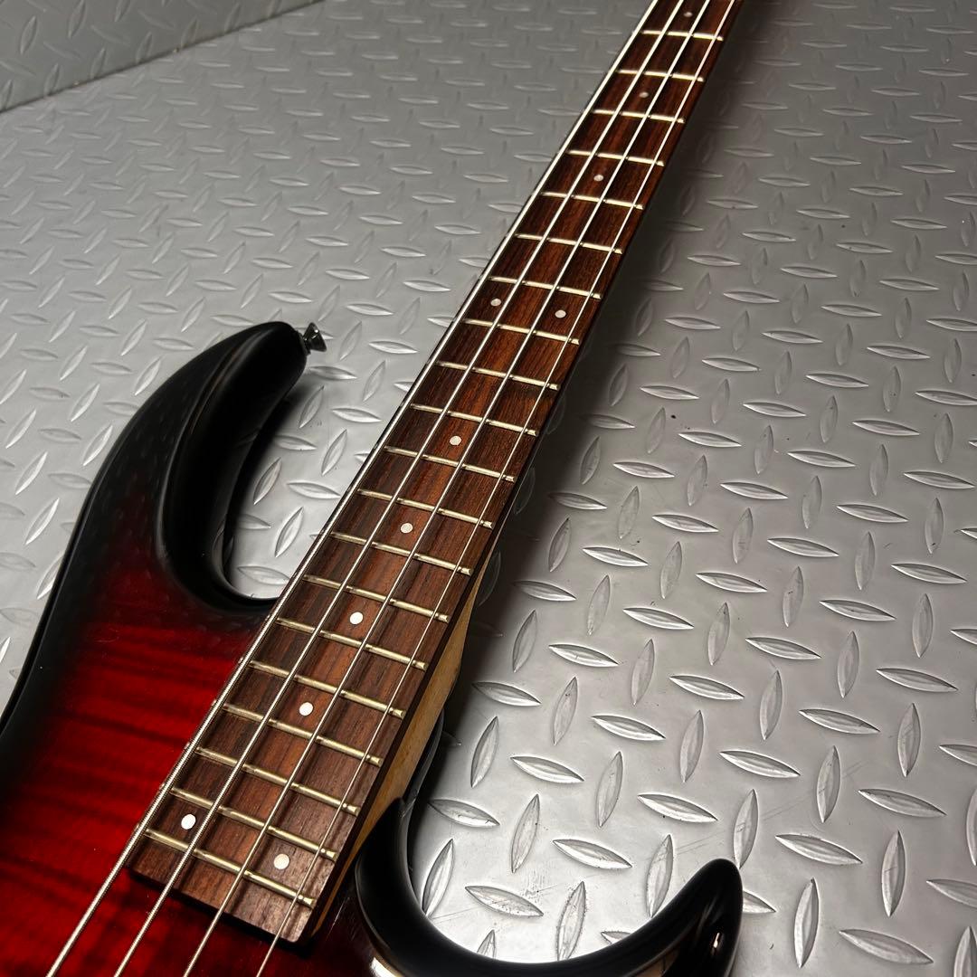 【美品】Aria ProⅡ SB-380 アクティブベース 4弦 フレイムトップ