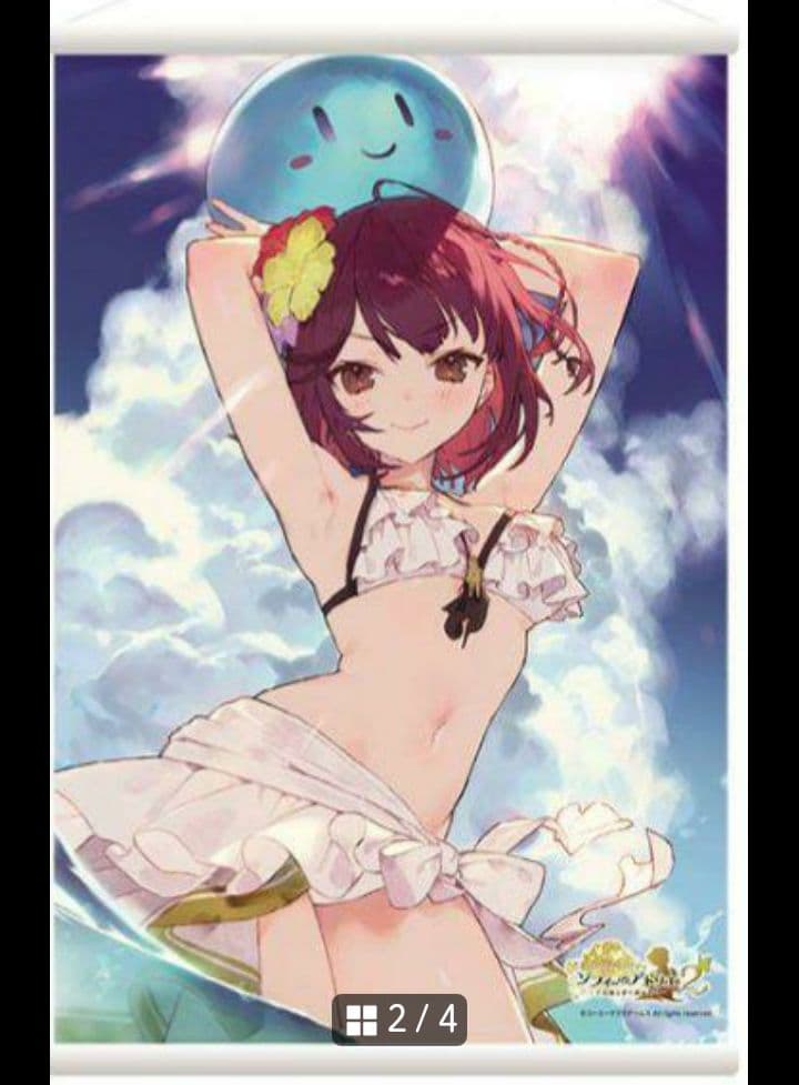 ソフィーのアトリエ2、ガスト30周年、B2ダブルスエードタペストリー、3点