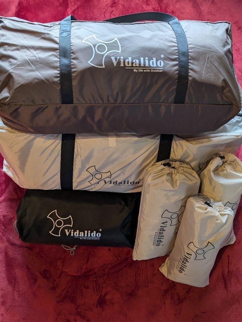 VIDALIDO ドームシェルター 出品①と②を同時に落札願います