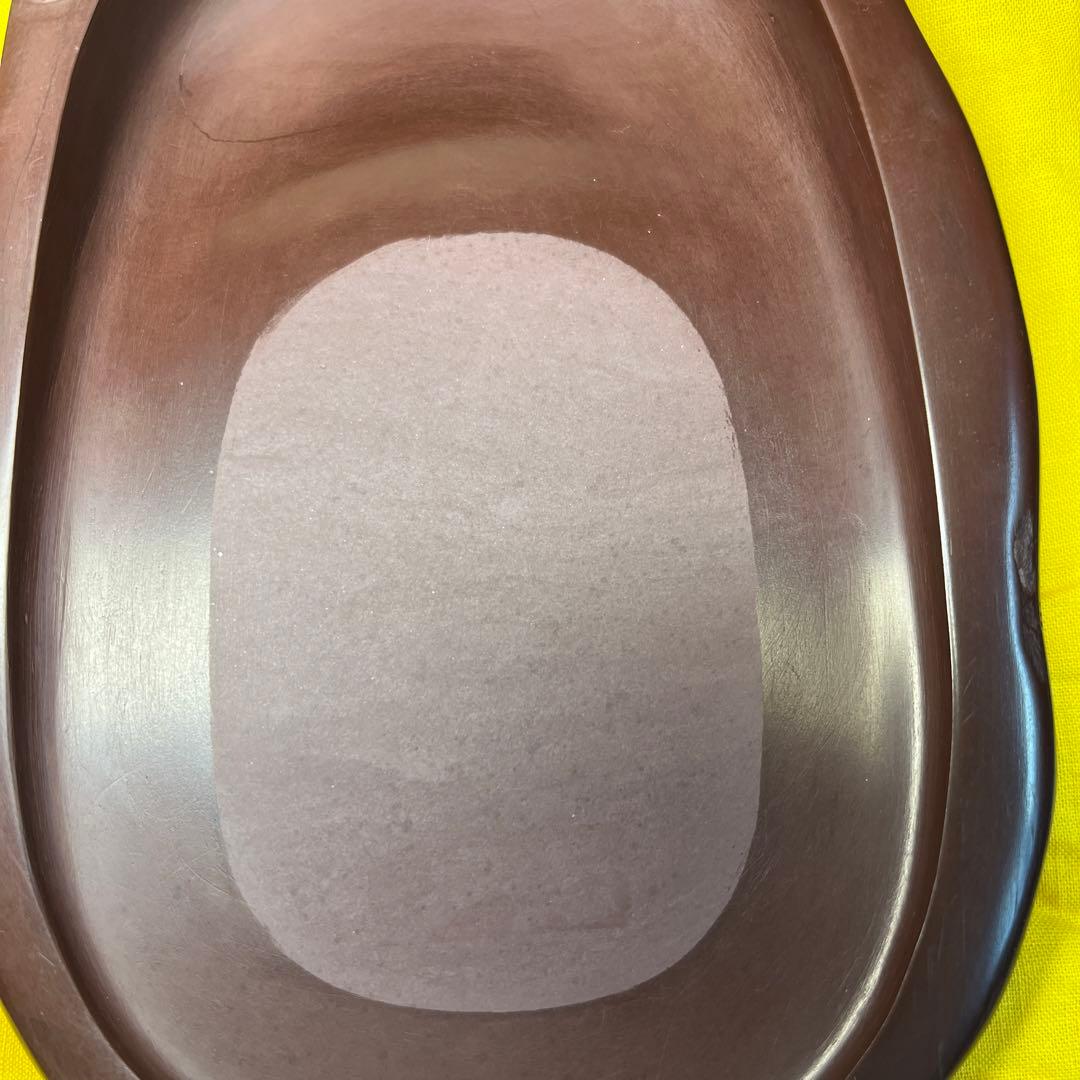 ⭕️紅渓石硯　相馬羊堂　希少　彫刻入　6寸大　美品大型　宮崎県延岡市　女性好み