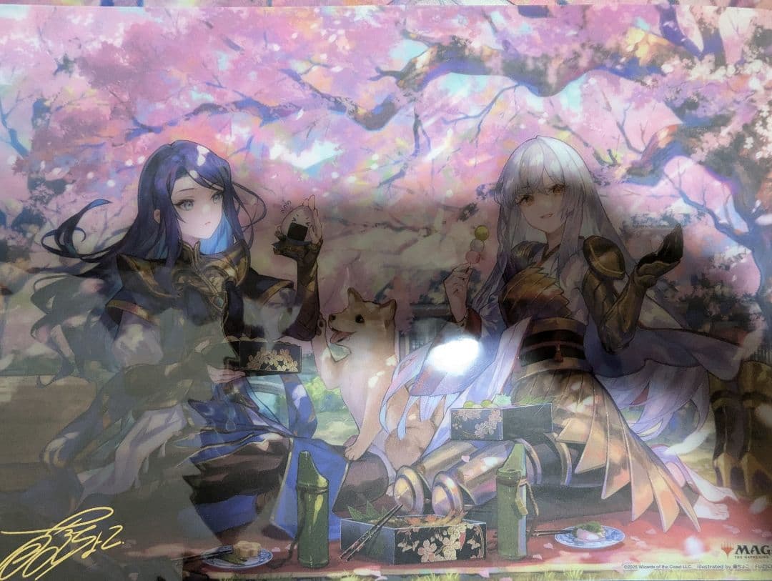 マ*リ様 放浪皇のお花見 プレイマット(3種)、 ビジュアルボード、アクリルスタ