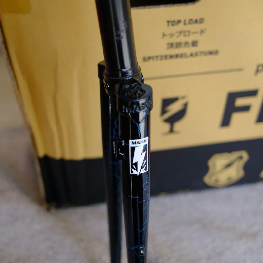 MASH フレーム ALL ROAD BLACK RAINBOW XS