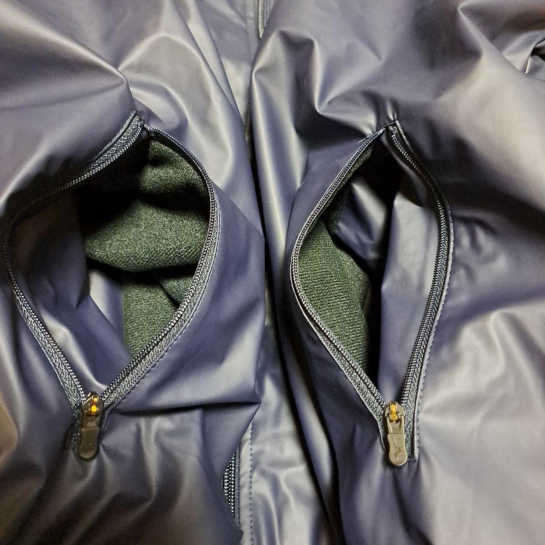 新品タグ付き！ミズノプロ 読売ジャイアンツモデル グラウンドコート ネイビー L