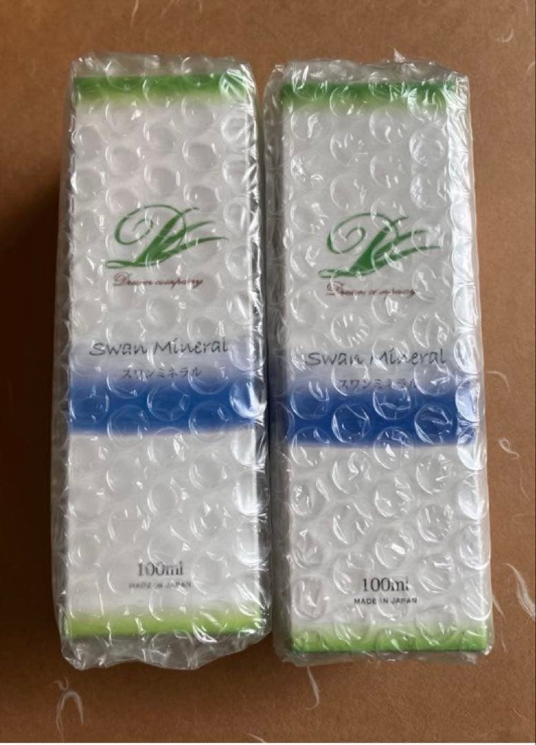 新品未使用　Swan Mineral ミネラルウォーター 100ml 日本製2本