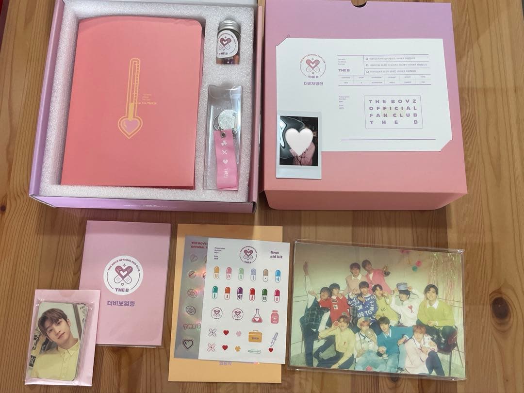 THE BOYZ THE B ファンクラブ　キット　1期　特典　サイン入りポラ