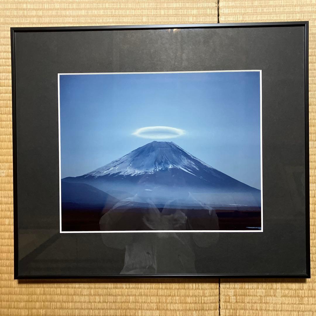 富士山 レンズ雲 風景写真