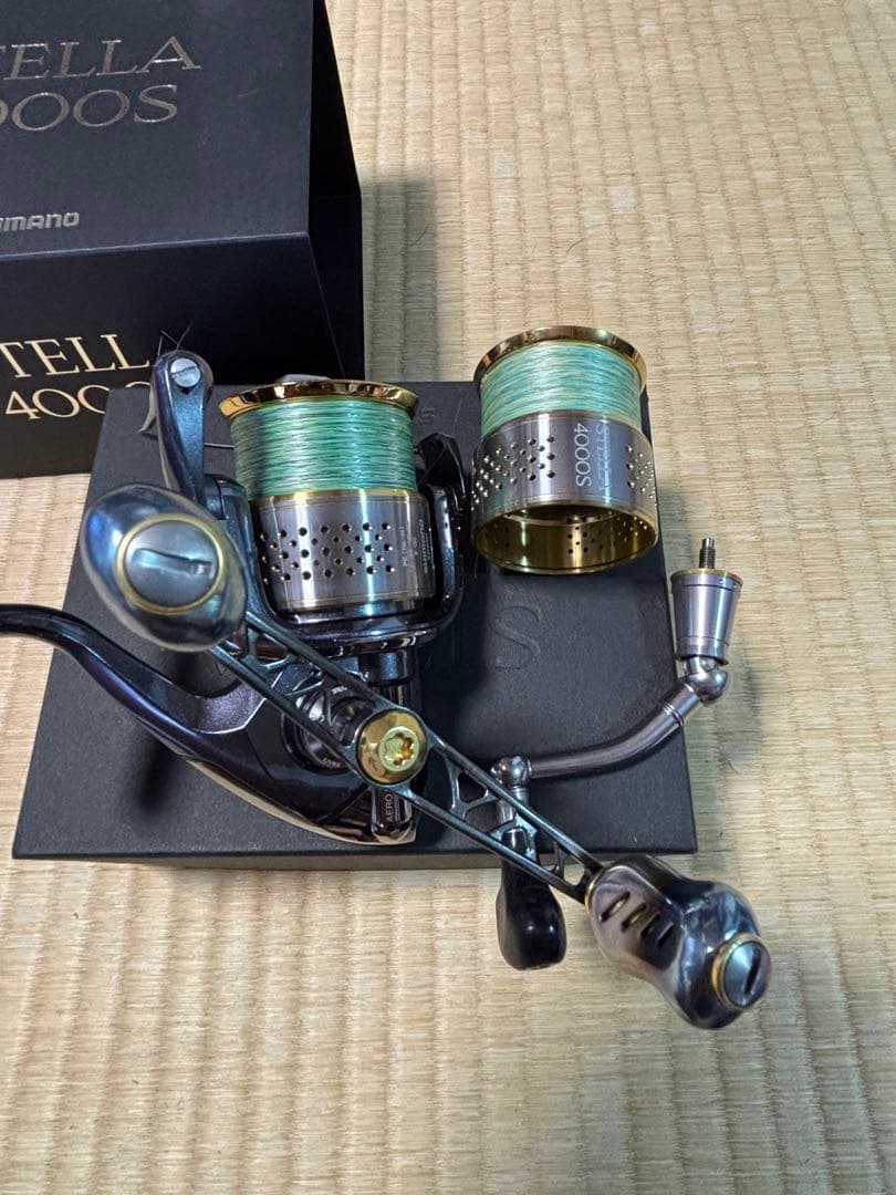 【本日限定値引き】10ステラ4000S リブレWING100 替えスプール