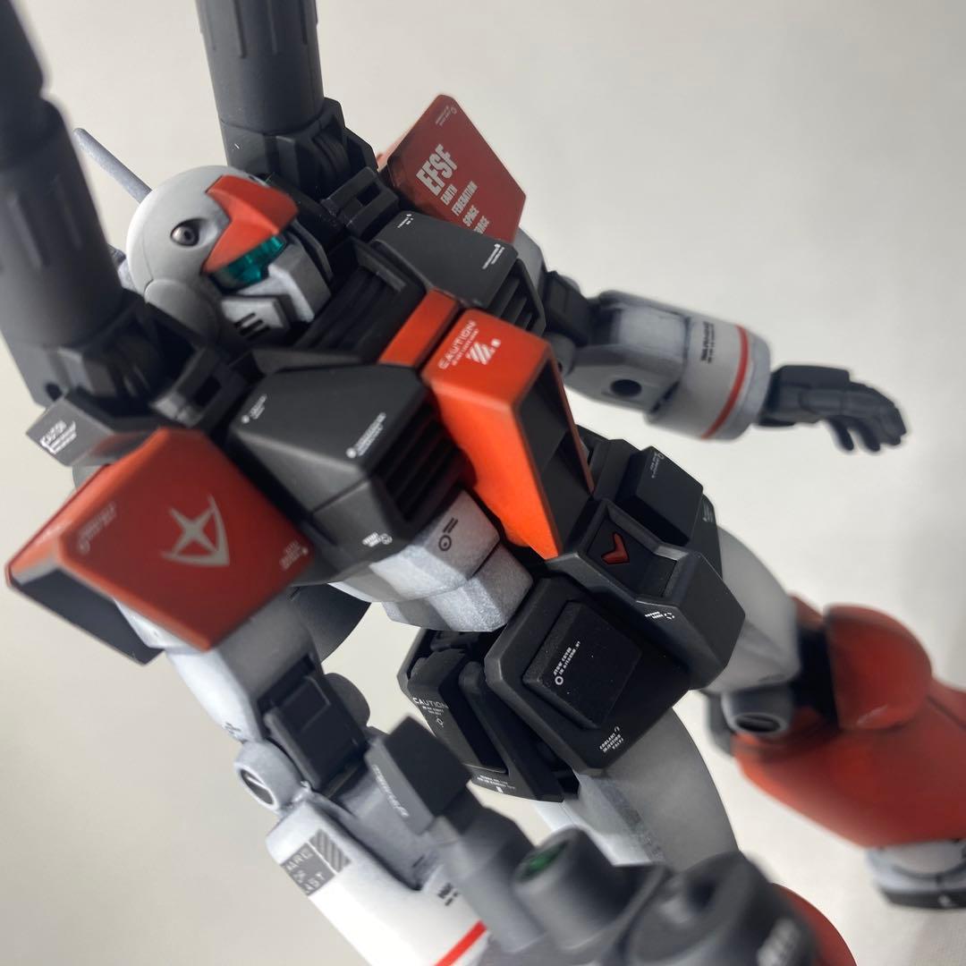 HG プロトタイプジムキャノン　全塗装　完成品　ガンプラ　塗装済