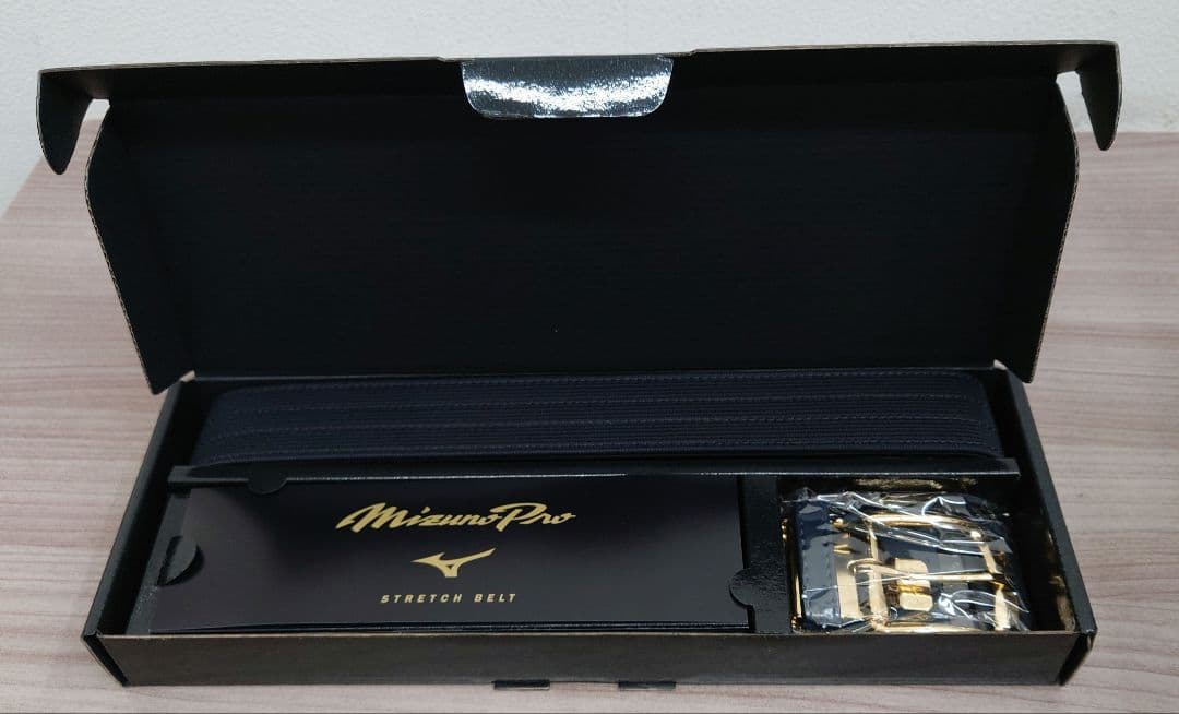 野球 プロ イージーゲイン ストレッチベルト 12JYCV0614 ネイビー