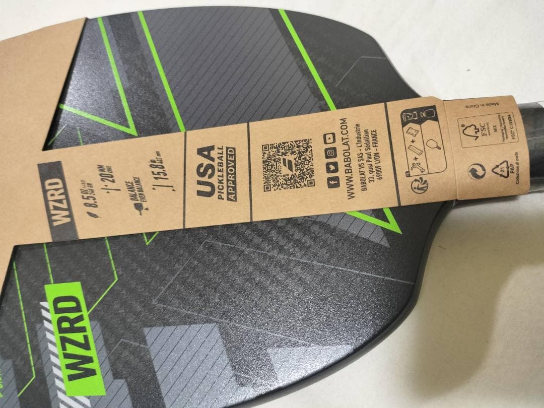 バボラ　ピックルボールパドル　Babolat　WZRD　新品未使用品