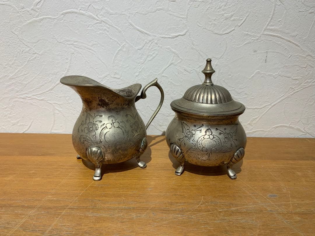 G0203-18★アンティーク調　ティータイムセット インテリア