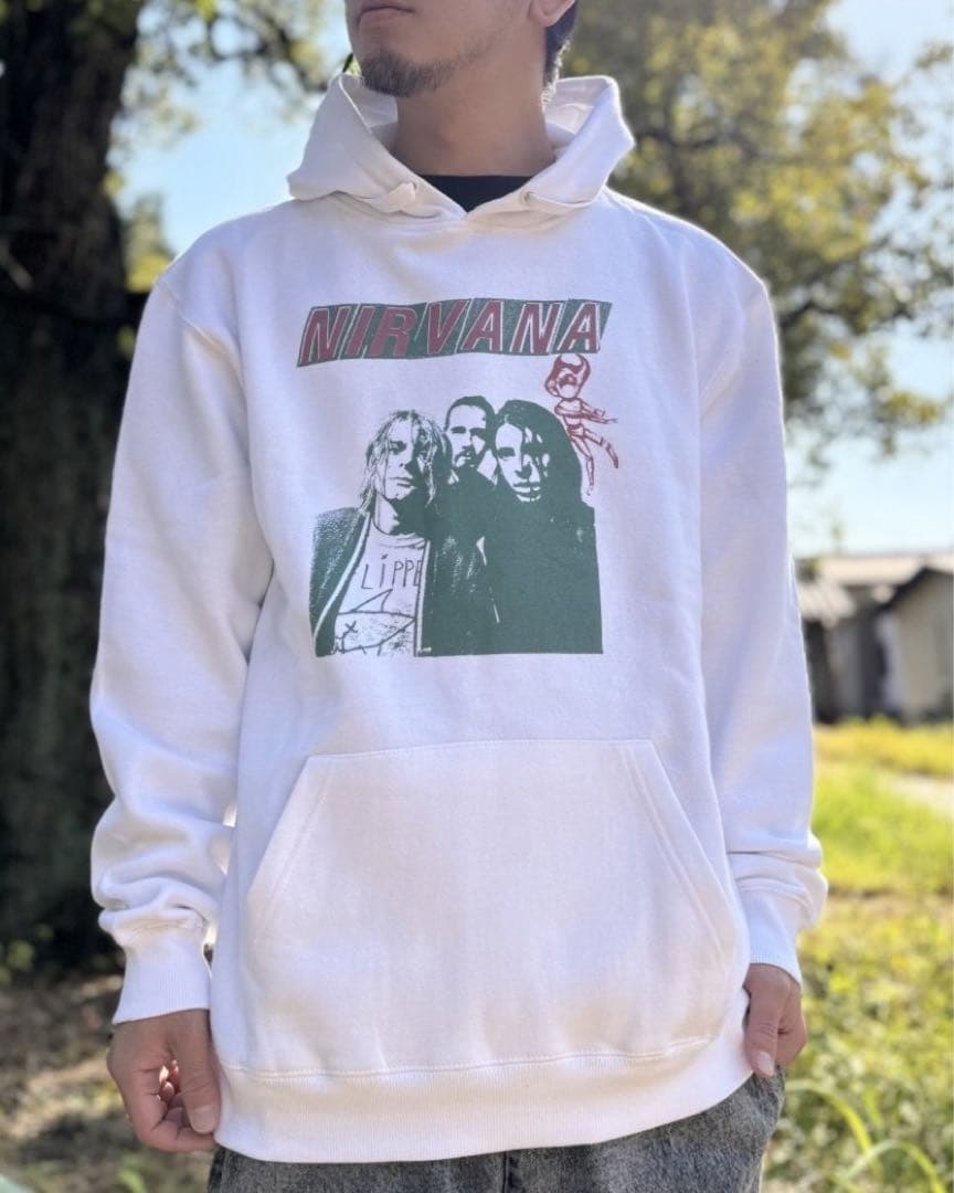 新品未使用 NIRVANA / Flipper プルオーバーパーカー 2XL