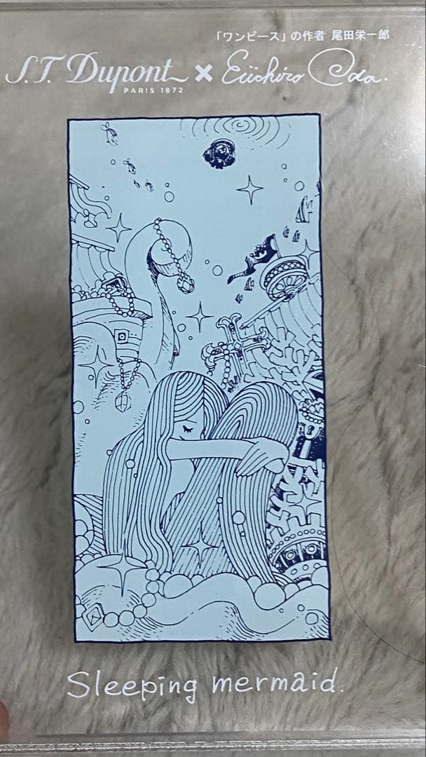 激レア非売品・展示品ライターのデュポン×ワンピース尾田栄一郎のコラボ　スタンド