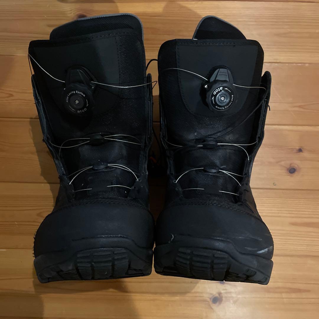 BOAシステム ブラック スノーボードブーツ 男性用