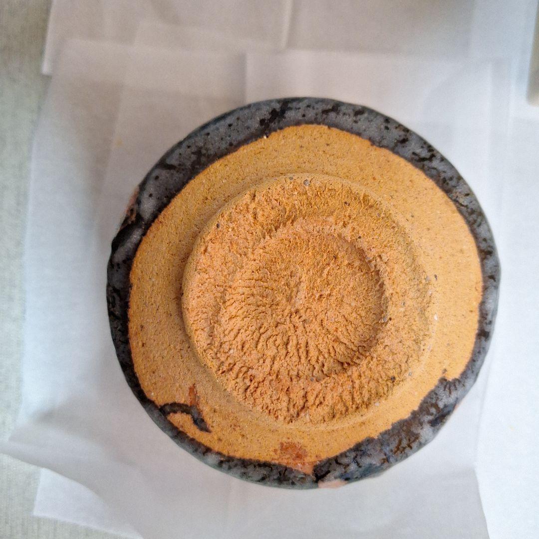 茶道具　黒志野茶碗／共箱・共布