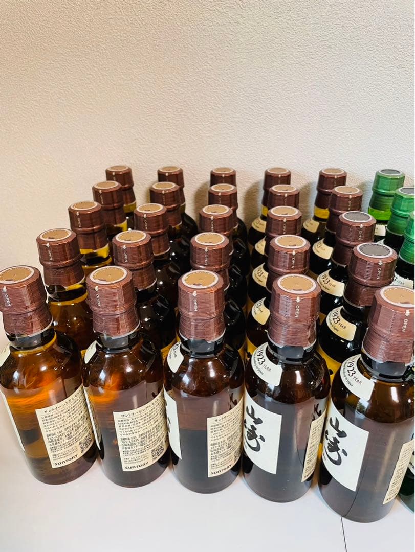 [未開封]白州ウイスキー 180ml 山崎ウイスキー180ml