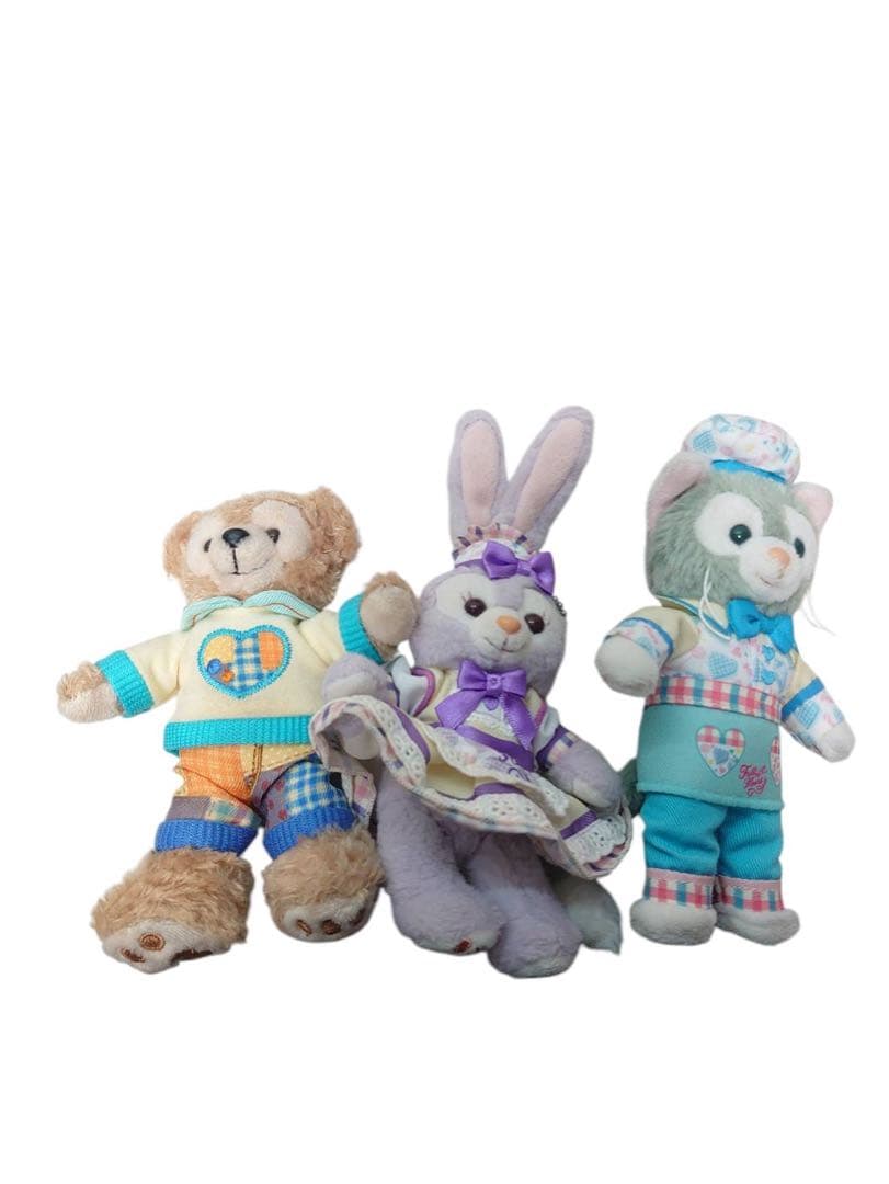 ダッフィー ほか ぬいぐるみバッジ まとめ売り スプリングインブルーム等