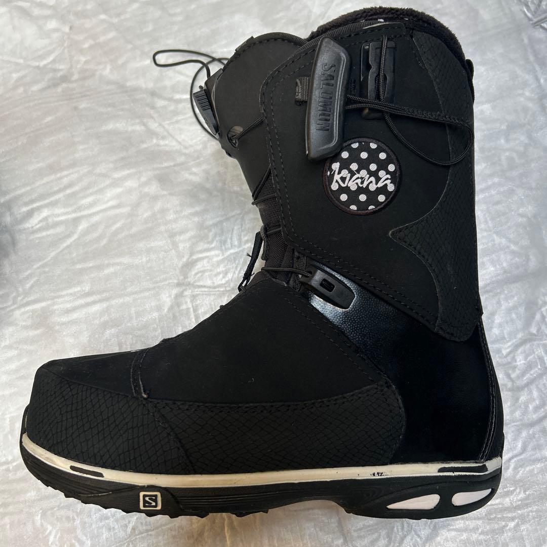 Salomon 女性用スノーボードブーツ ブラック