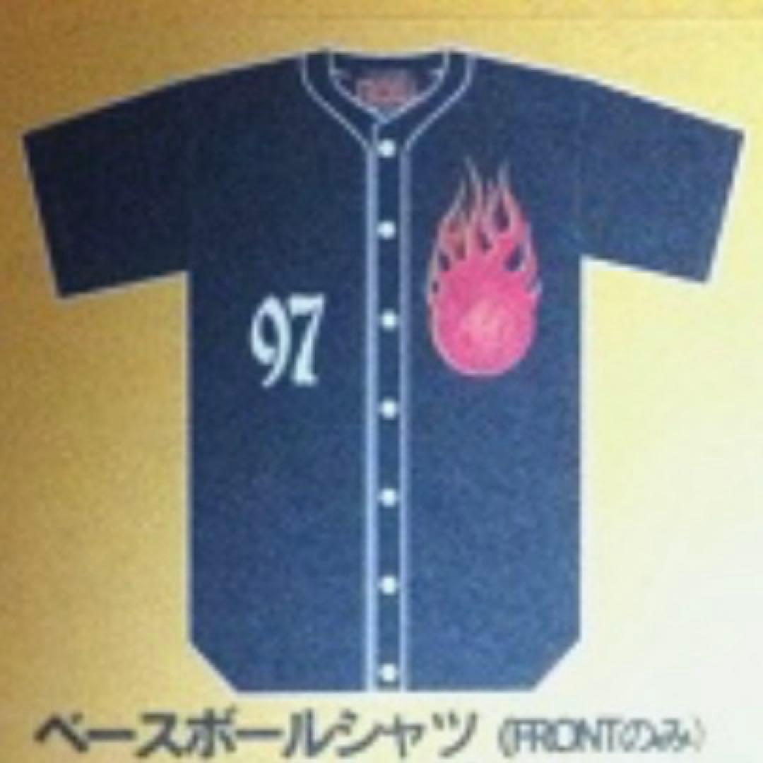 【新品】B'zライブ ベースボールシャツ FIREBALL'97