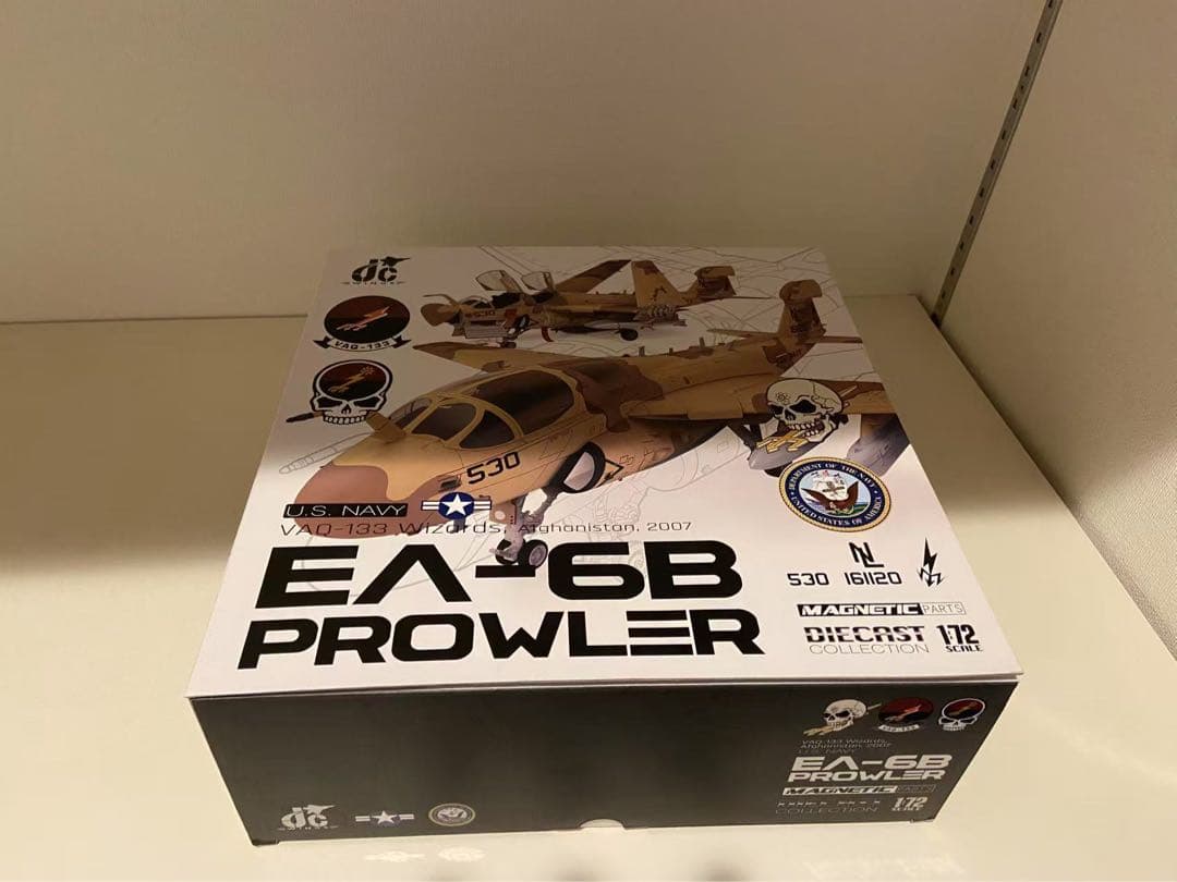 JC 1/72 EA-6B プラウラー VAQ-133 ウィザーズのダイキャスト