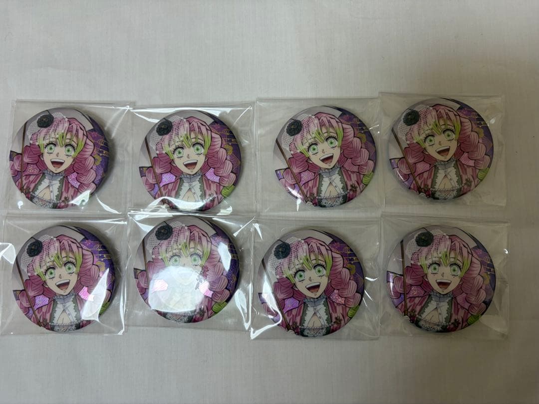 鬼滅の宴刀鍛冶の里編ランダム缶バッジ甘露寺蜜璃8点