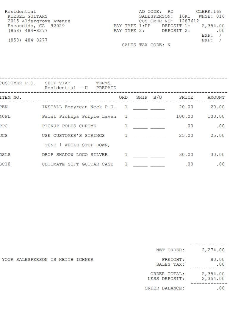 Kiesel Solo テレキャスタイプ ドロップチューニング
