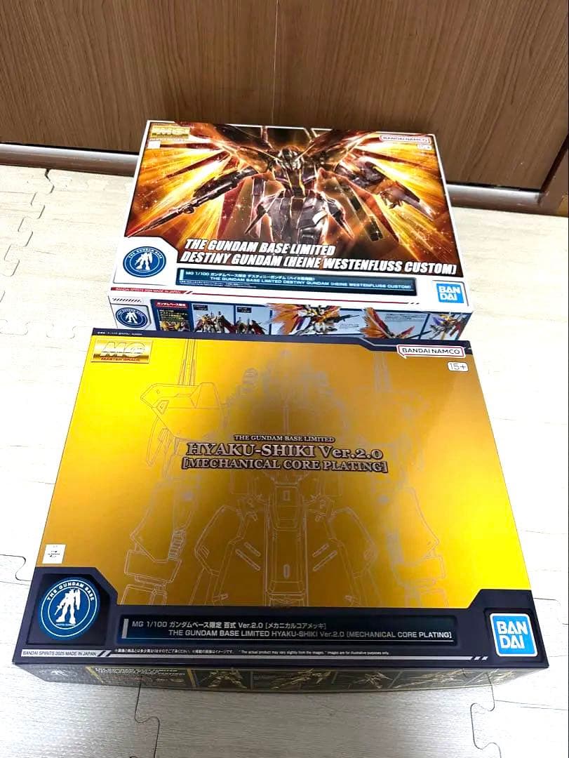 MG 百式 Ver.2.0 メカニカルコアメッキ　ハイネデスティニー　ガンプラ