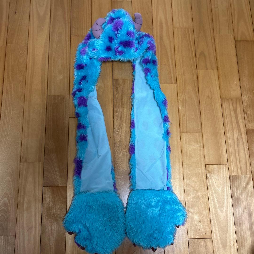 サリー　ファンキャップ　マフラー　被り物　ディズニー