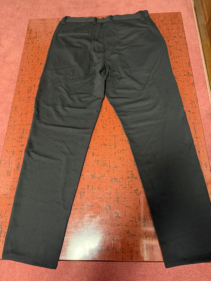 ムータマリンゴルフブラック スラックス メンズパンツ