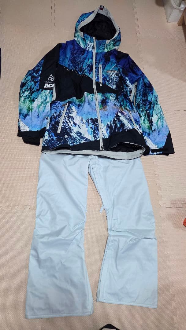 ACC スノーボードウェア 青・黒・白