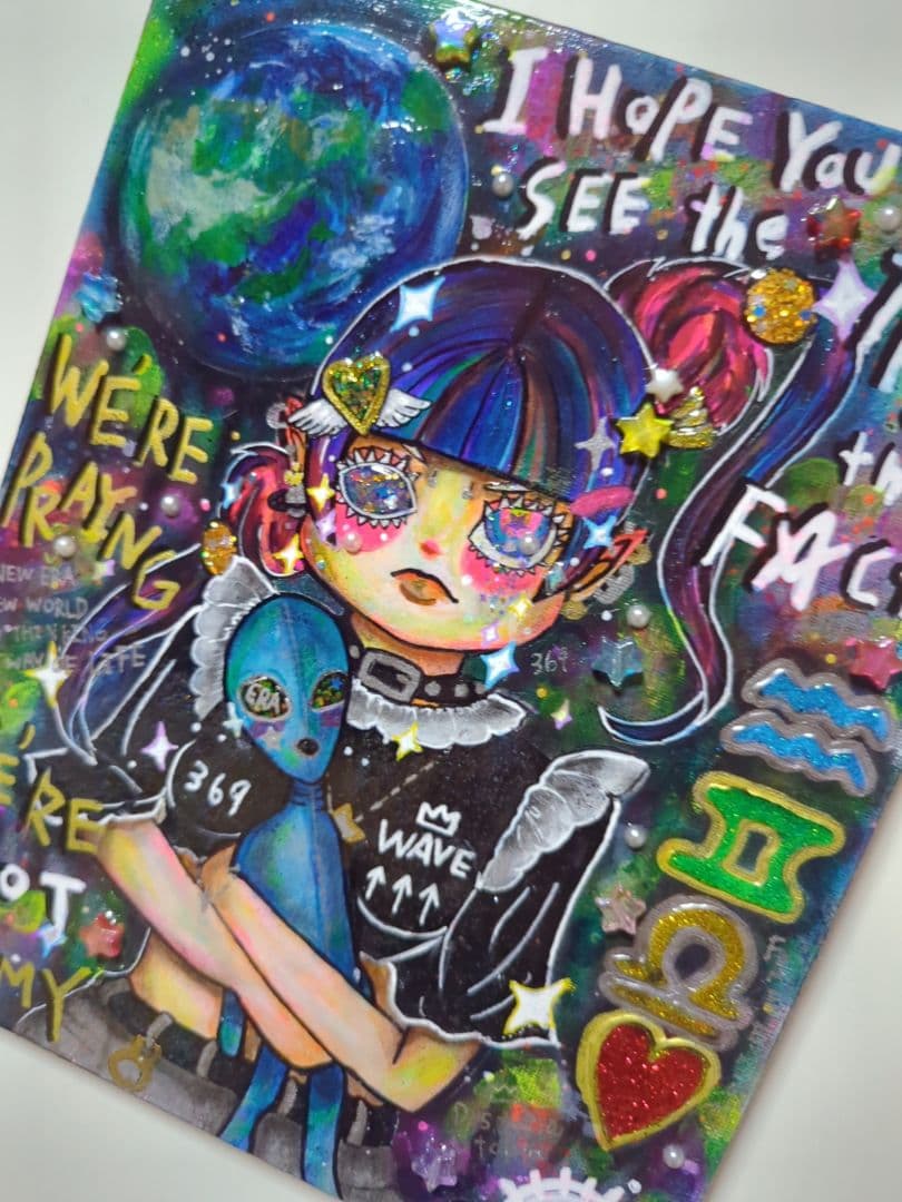 一点物アート/Cosmic Prayer for Truth-宇宙から真実の祈り