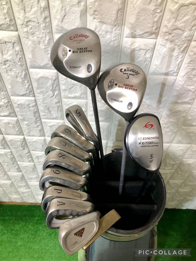 初心者おすすめ☆メンズ ゴルフクラブセット☆キャロウェイ☆キャディバッグ付