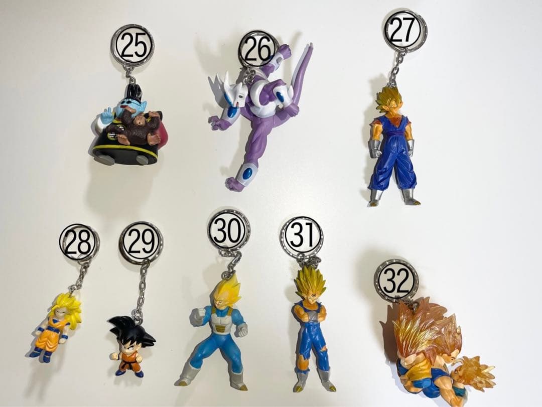 ドラゴンボールフィギュアキーホルダー　29個セット