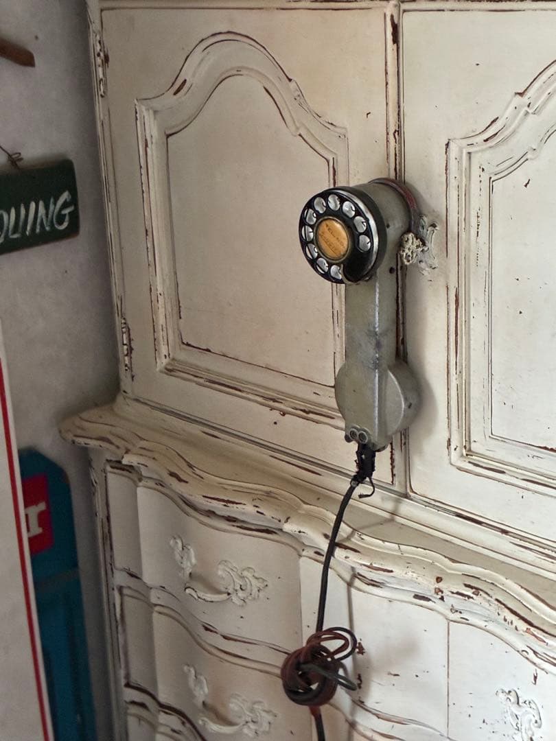 アンティーク　電話機　Werstern Electric 1921年　アメリカ