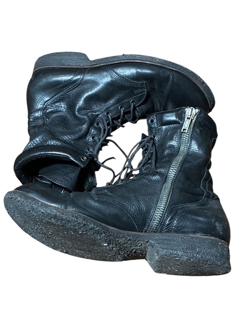 07ss Rick Owens コンバットブーツ ミリタリー