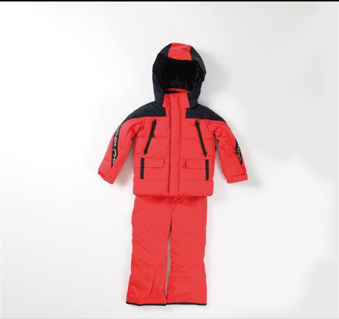 美品フェニックス スキーウェア キッズ ジュニア　ユニクロインナー付き