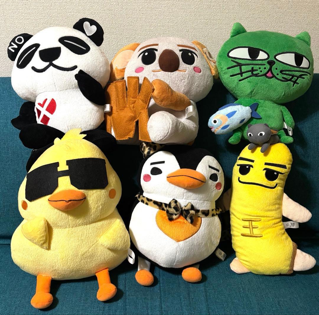 2PM 初代ZooPMぬいぐるみ6人セット