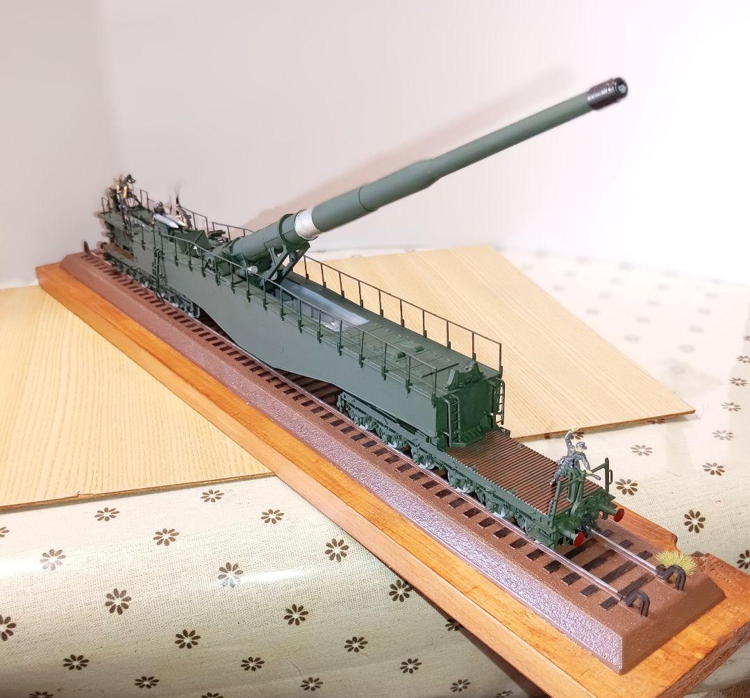 ドイツ列車砲 K5(E)レオポルド　展示台付き②