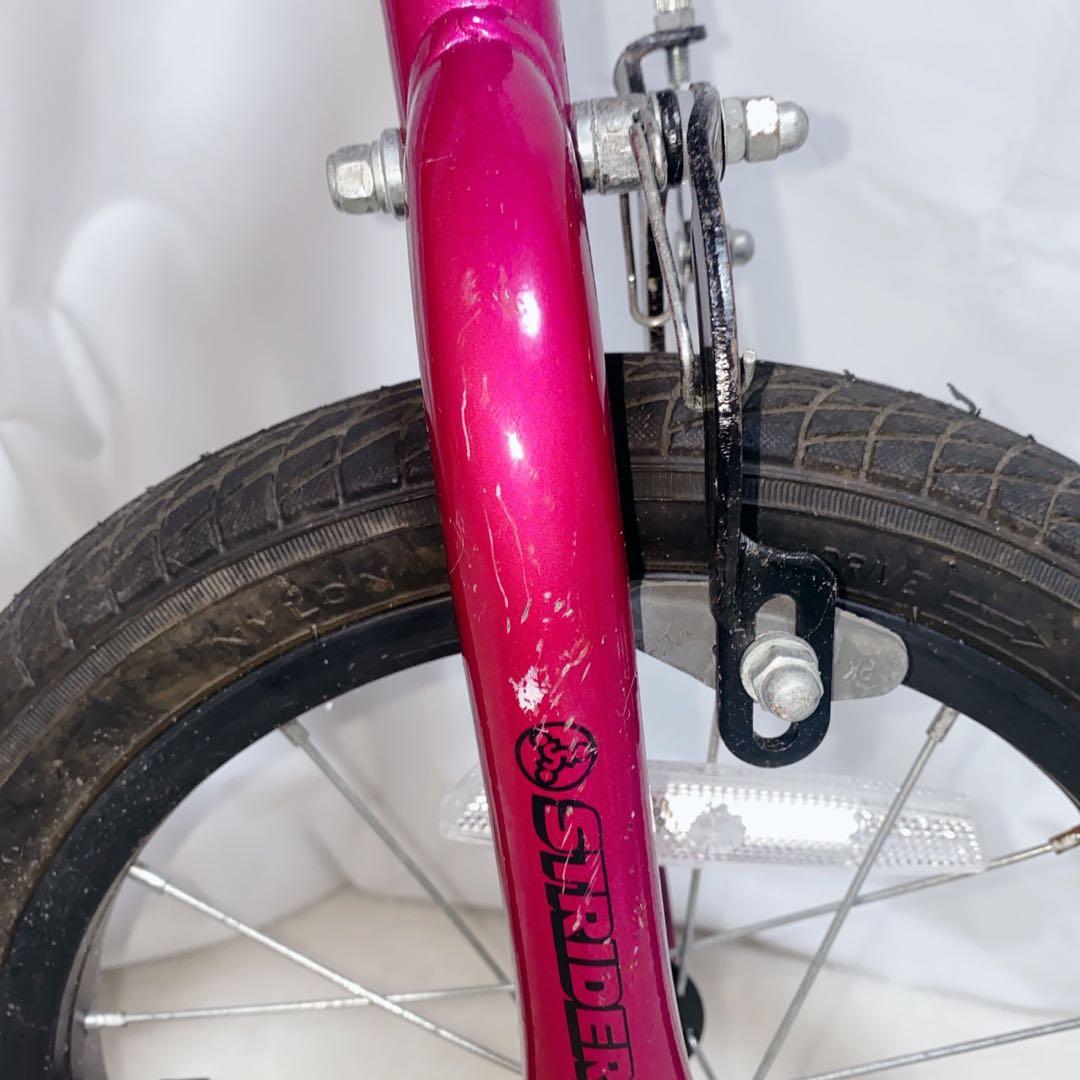 【★未使用級★】ストライダー 14x 14インチ　ピンク　キッズバイク