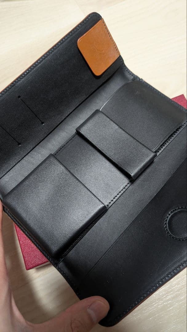 ブライドルレザー　ペンケース