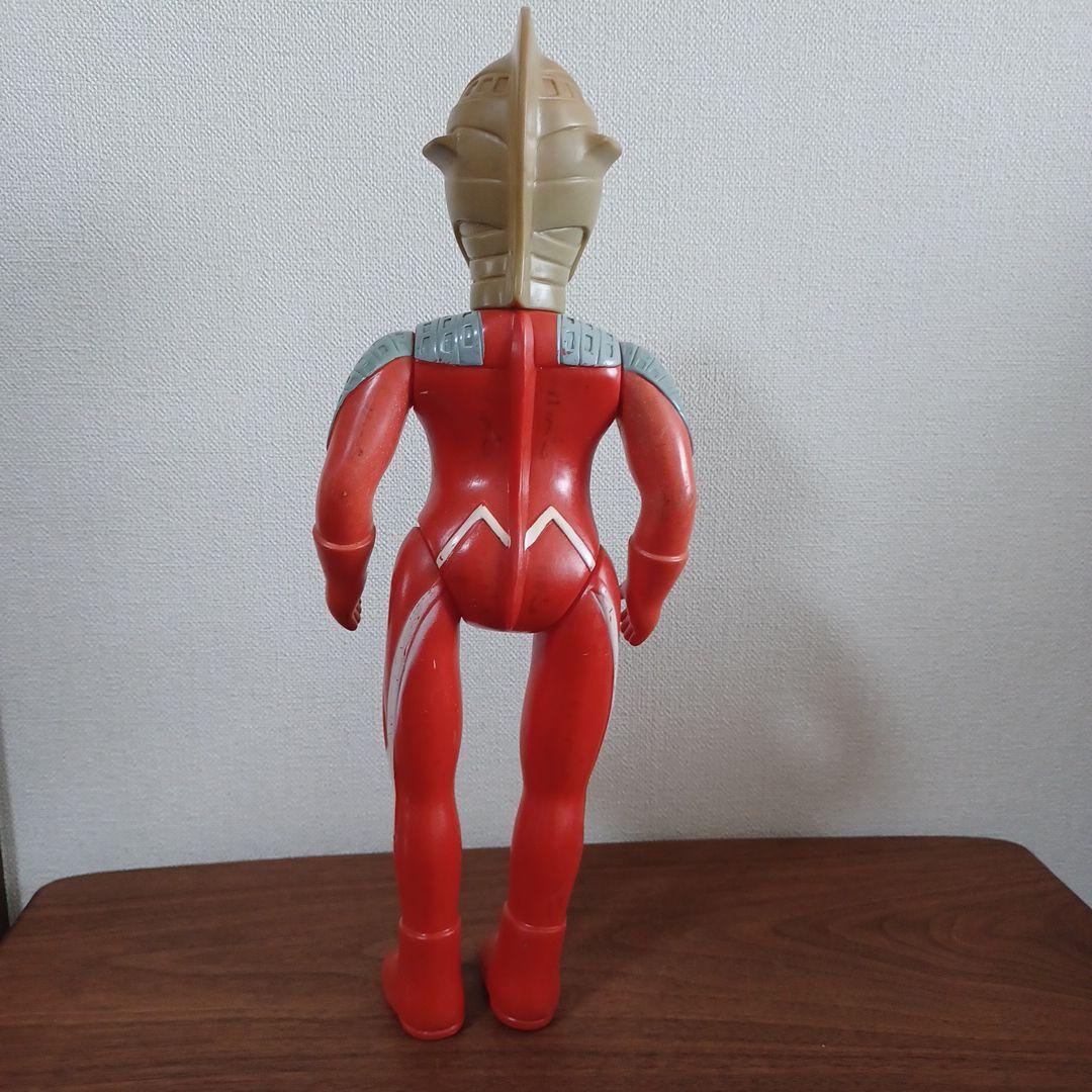 当時もの希少ブルマァク製　ジャイアント「ウルトラセブン」約40㎝ソフビフィギュア