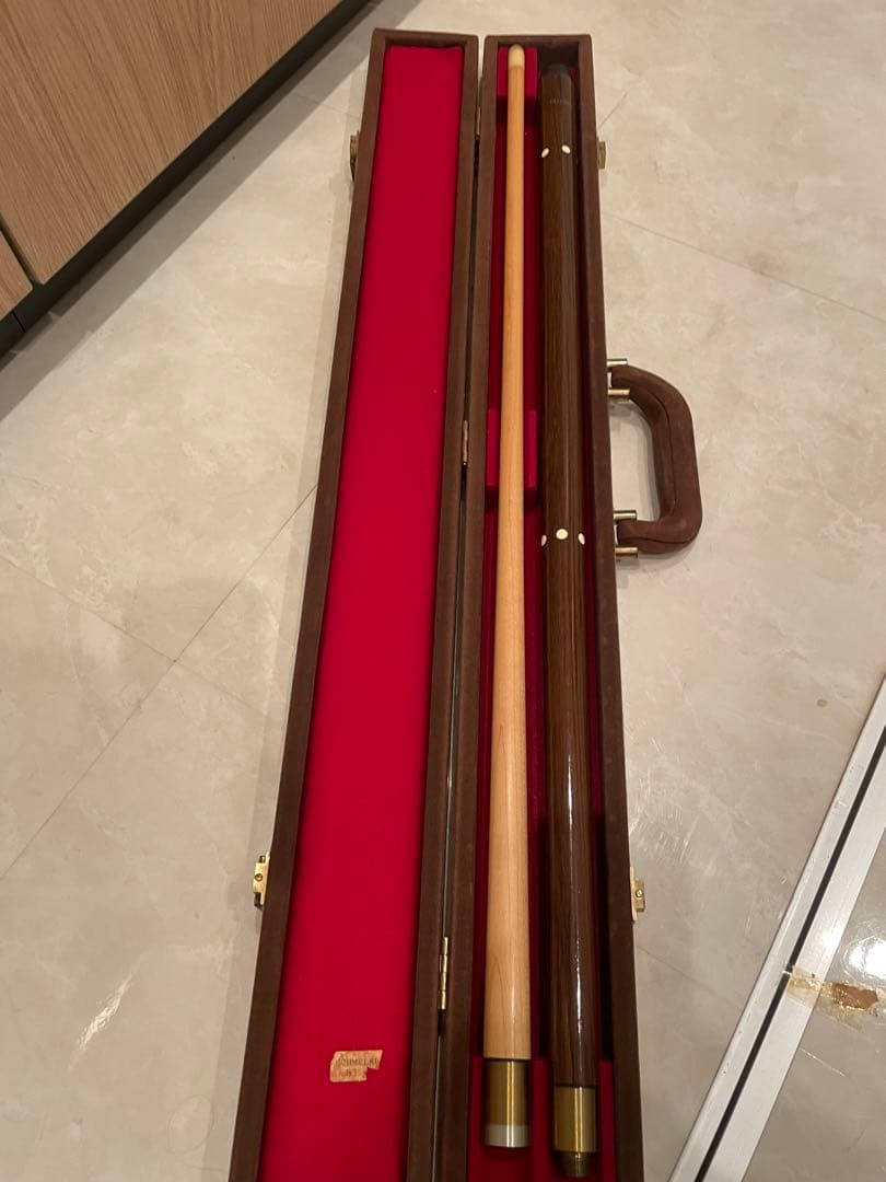 シュメルケ　ビリヤード　プレイキュー　schmelke B3 ケース付き