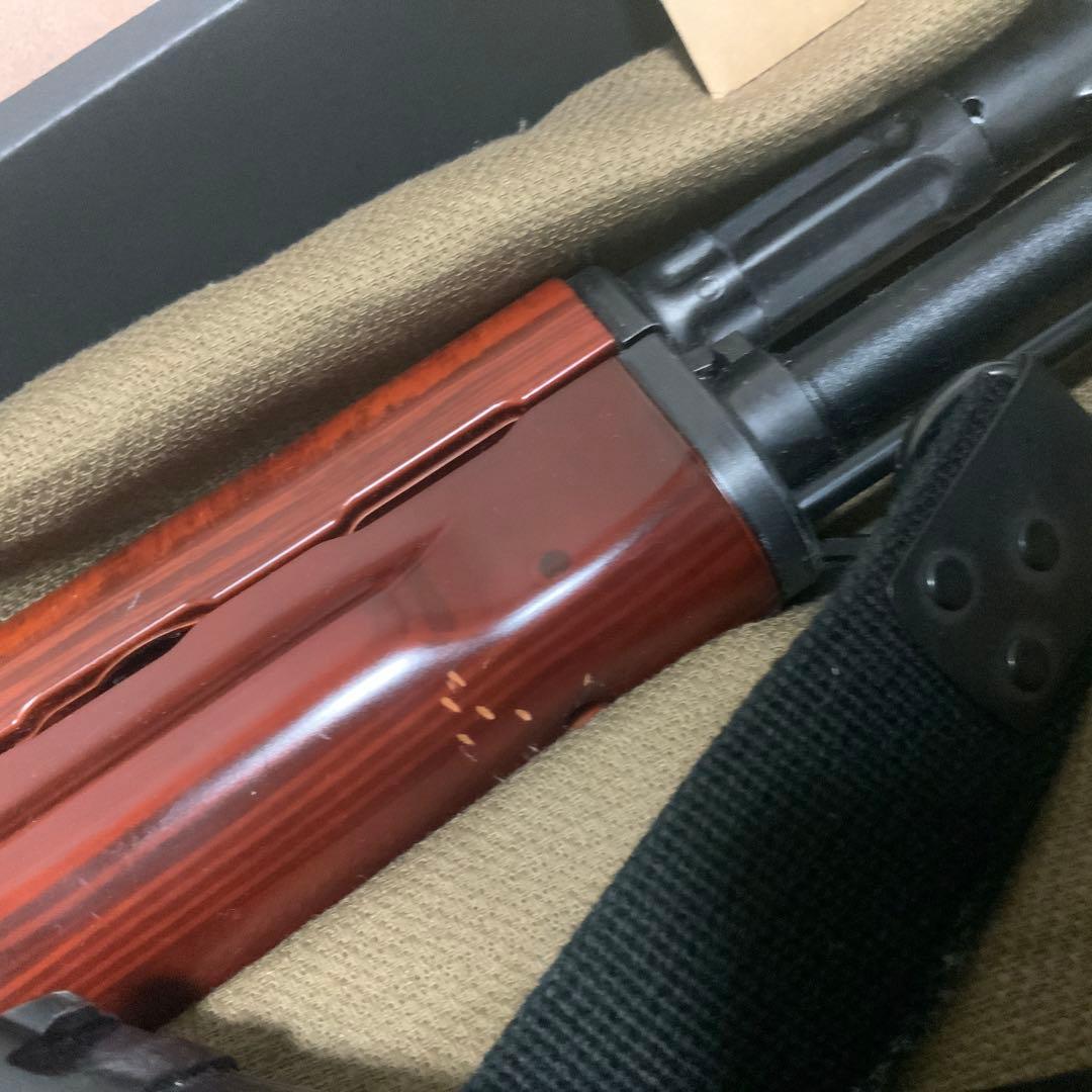AKM ガスブローバック　スペアマガジン・スリング付き